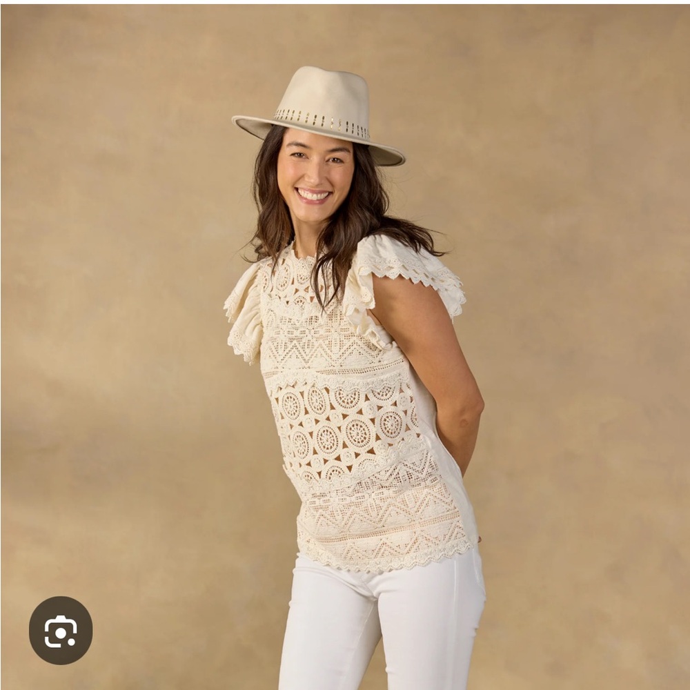 Sundance Blossom Pink Alhambra Top, NWT, L - Picture 5 of 7
